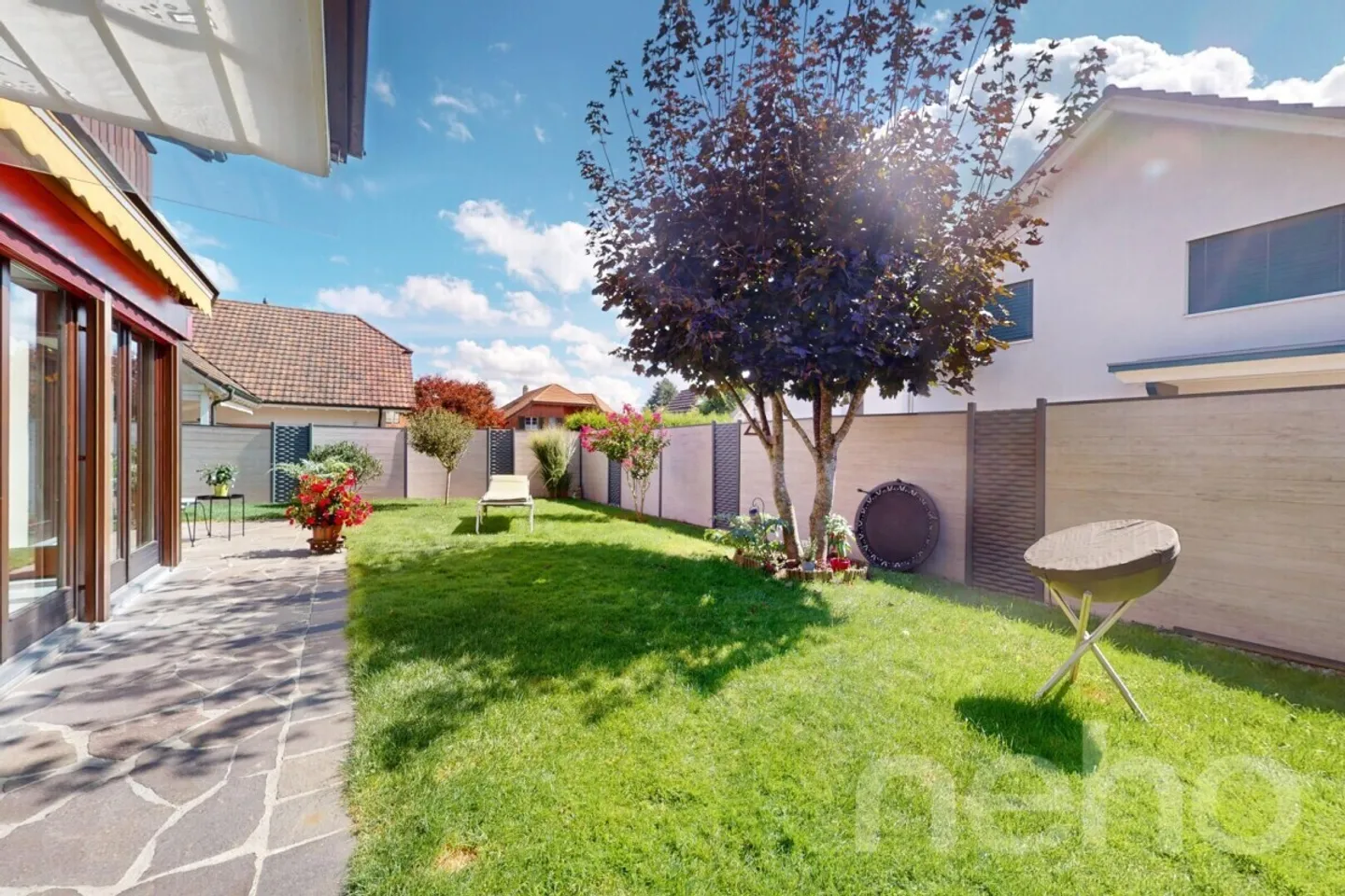 Lichtdurchflutetes Einfamilienhaus mit Garten und Cheminée in Wallbach - Foto 5 von 12