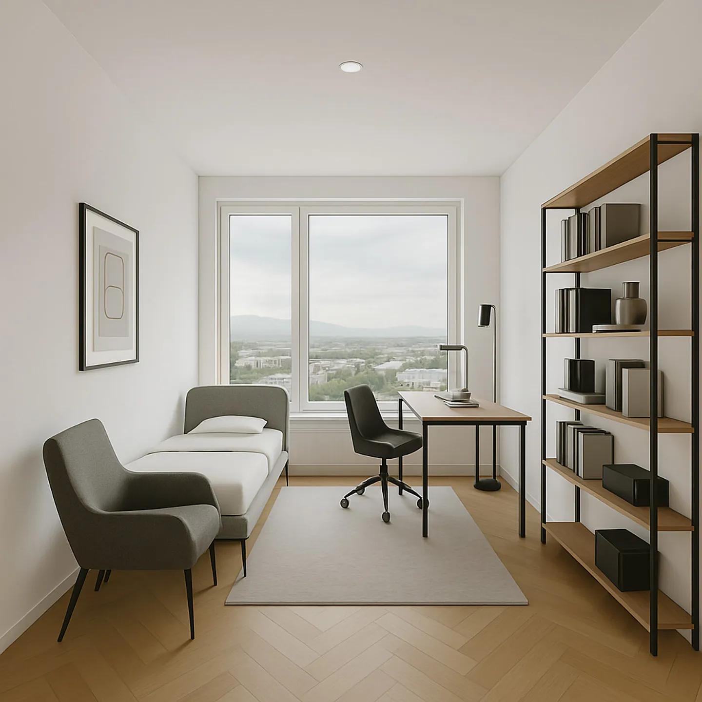 Very large 6-room apartment crossing on the 15th floor - Photo 7 of 10