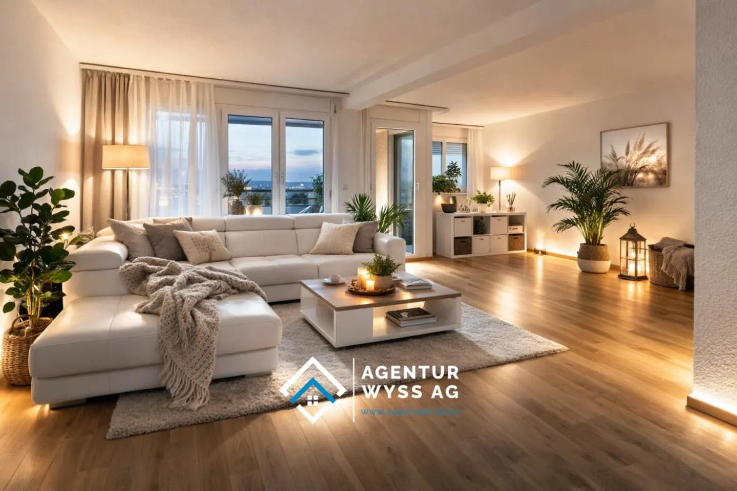 Appartement élégant avec vue sur la ville - Photo 1 sur 10