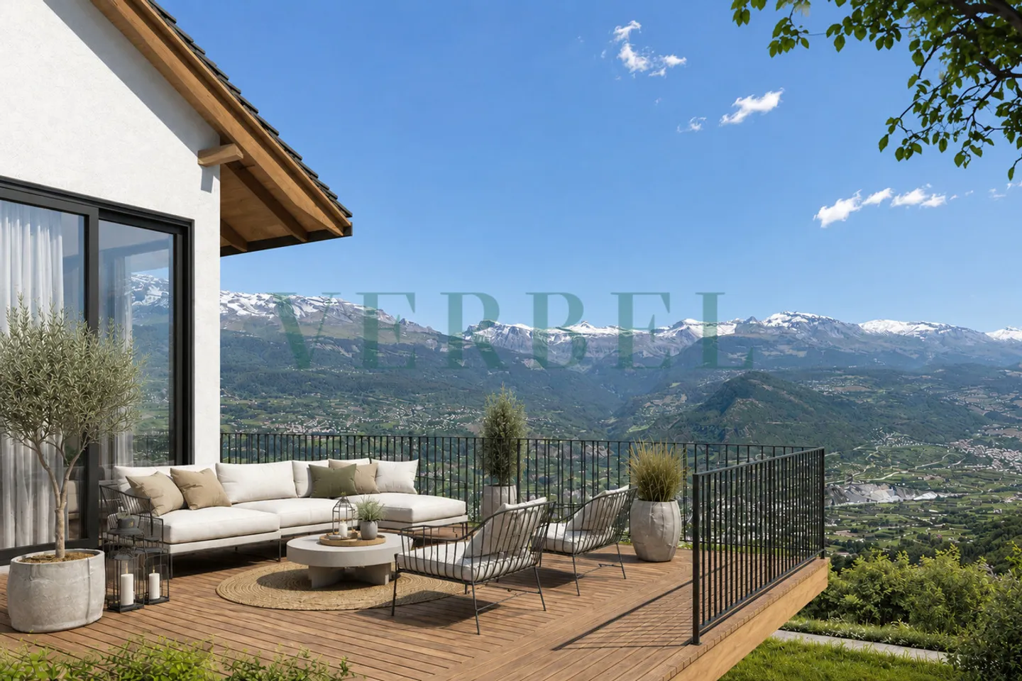 Eine außergewöhnliche Lebensumgebung im Herzen des Wallis - Foto 2 von 10