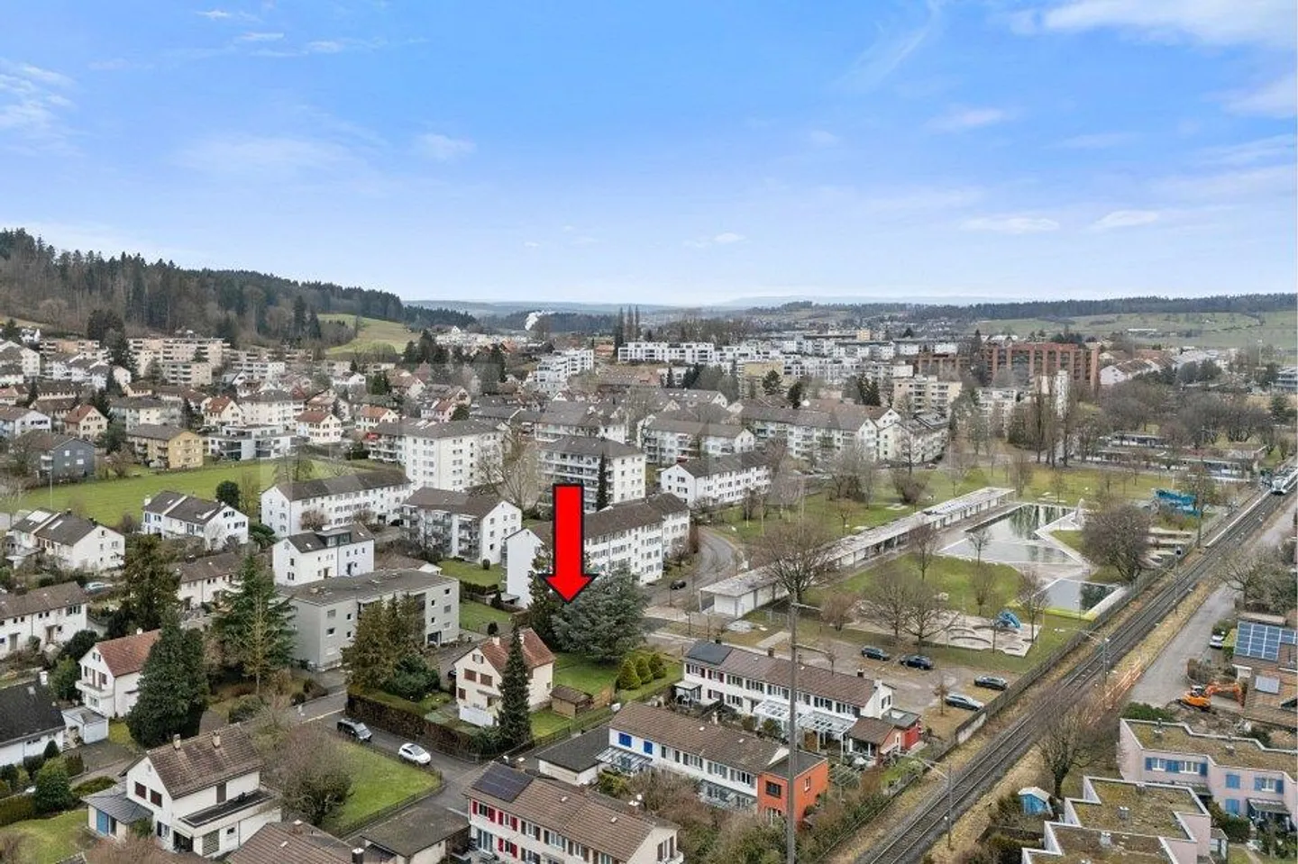 Vivre au Mooswiesenweg - appartement lumineux de 3,5 pièces au dernier étage avec deux balcons couverts - Photo 3 sur 5