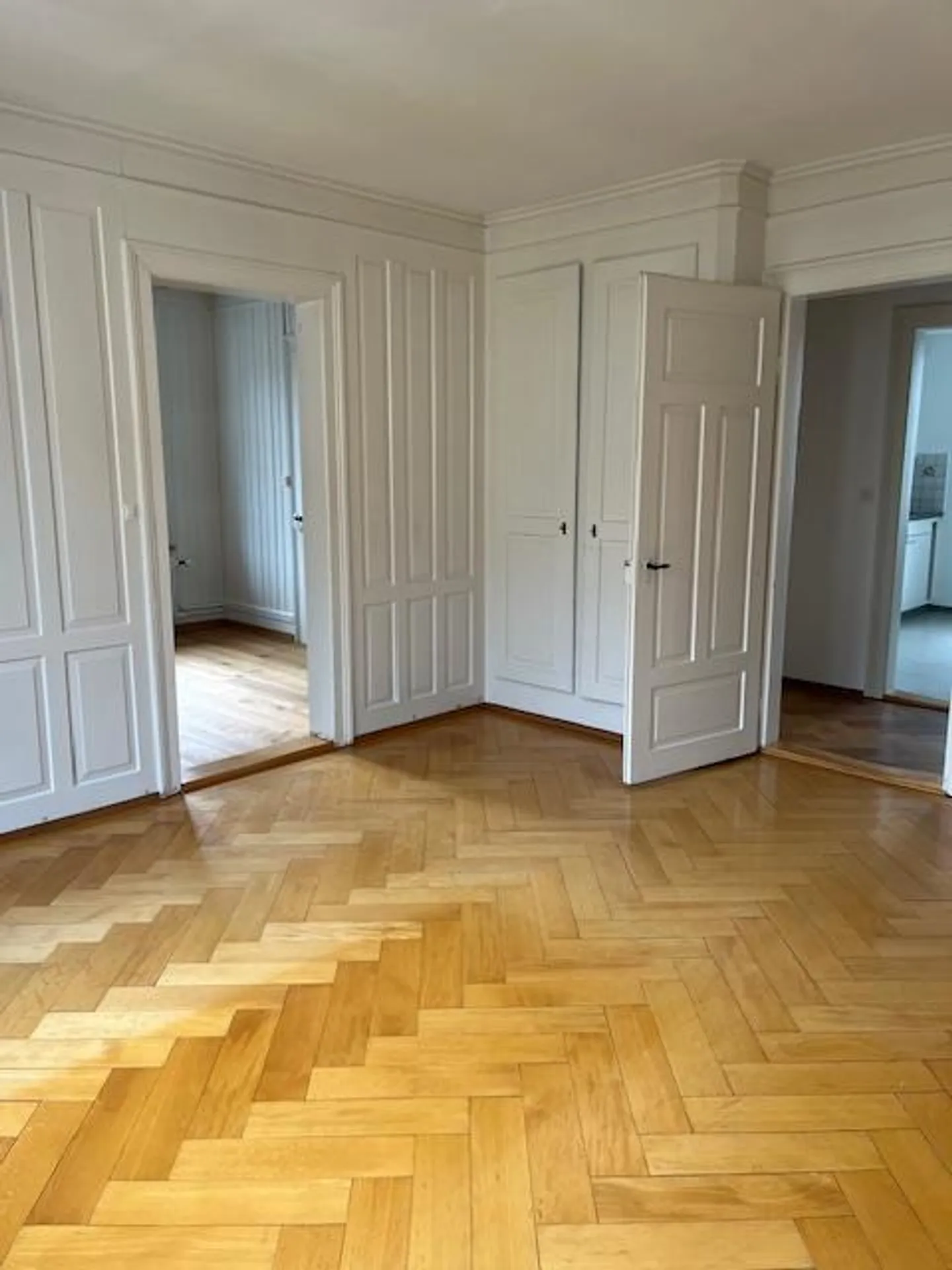 Bellissimo appartamento di 4 stanze in un vecchio edificio ai margini della città - Foto 1 di 14