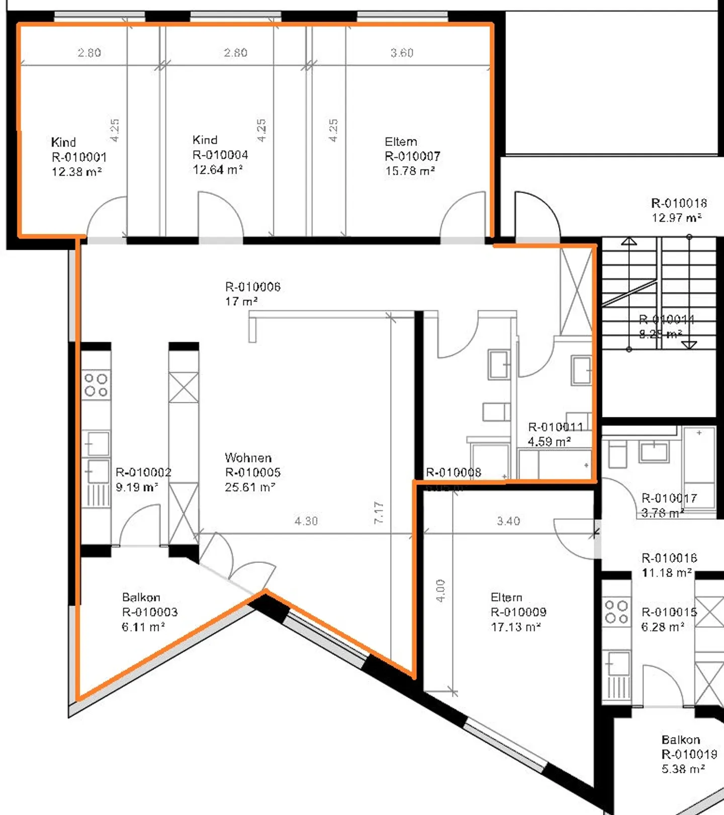 Charmante 4.5 Zimmer Wohnung - Foto 8 von 8