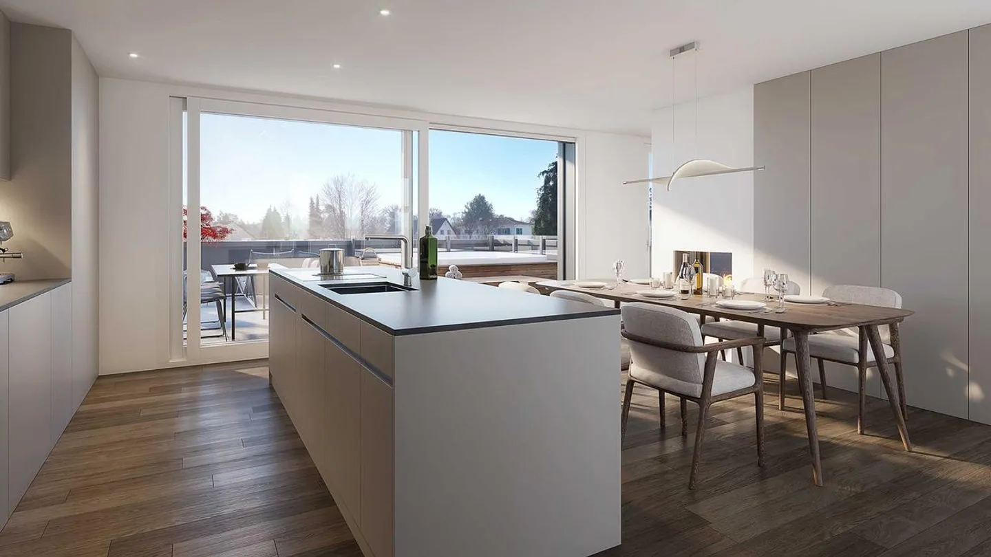 Modern Apartment with Pool - Photo 8 of 11