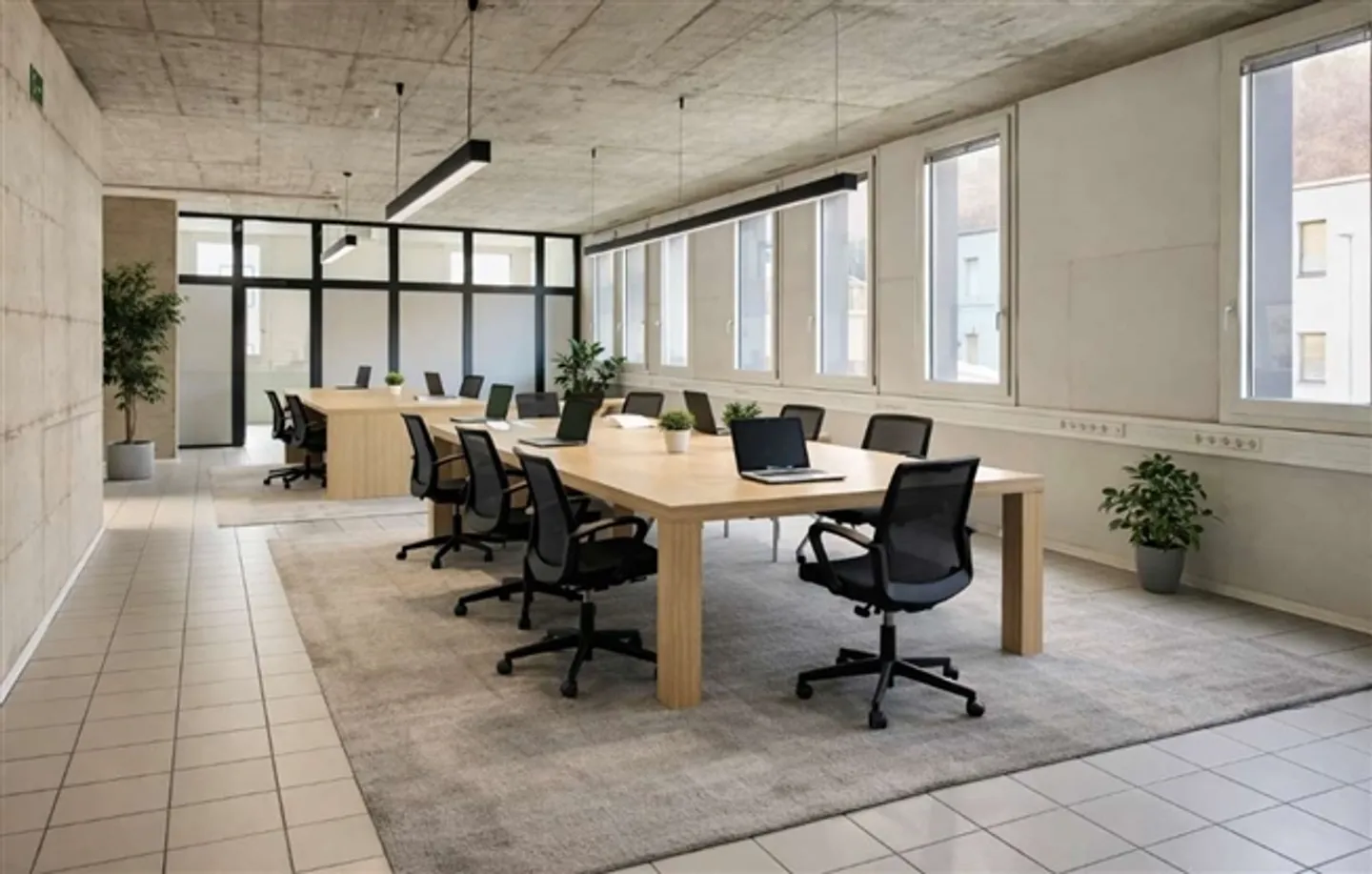 Commercial space, modern office, versatile, open floor plan - Photo 1 of 3