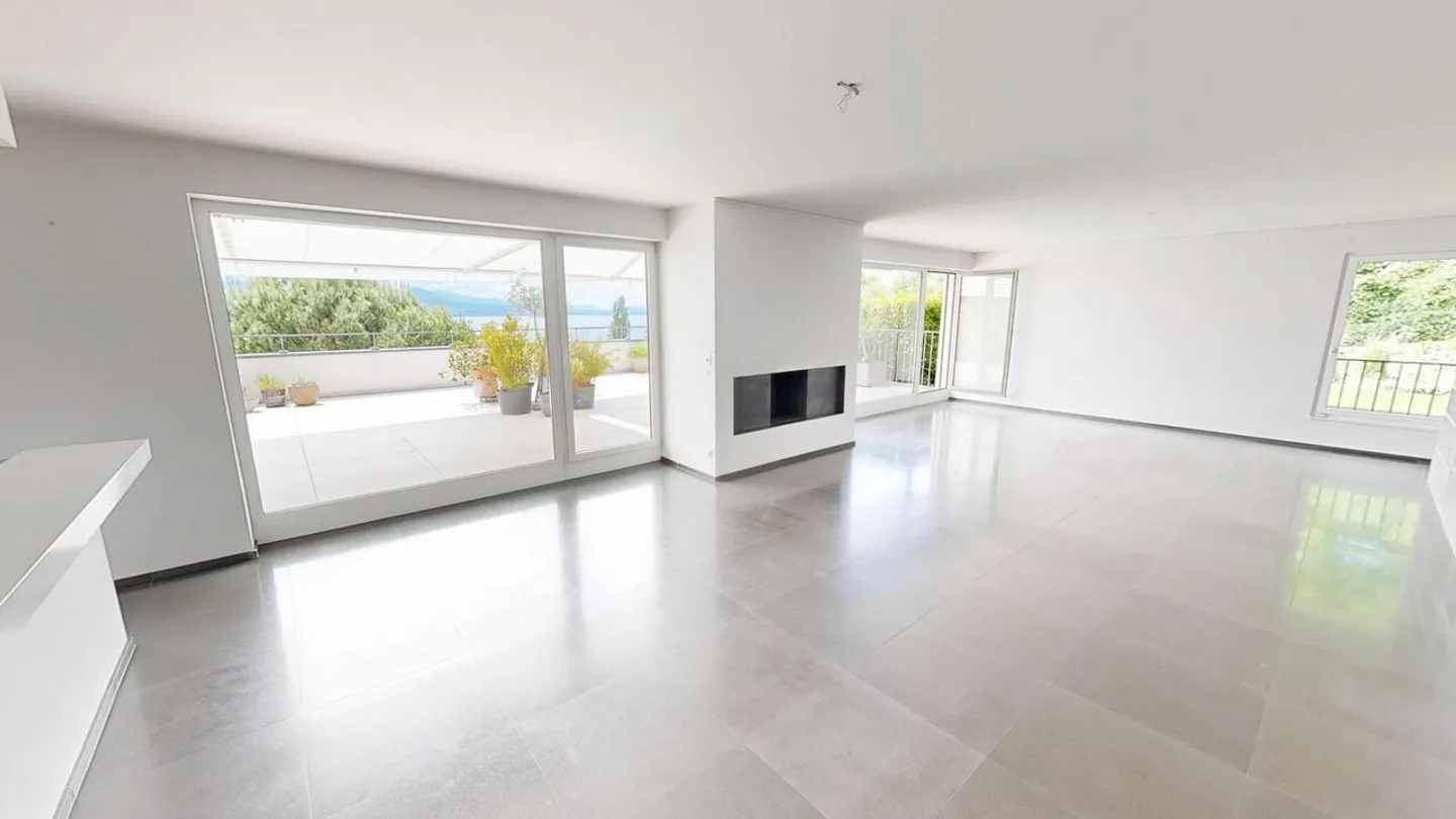 4.5-room apartment with terrace and panoramic view of the lake - Photo 4 of 24