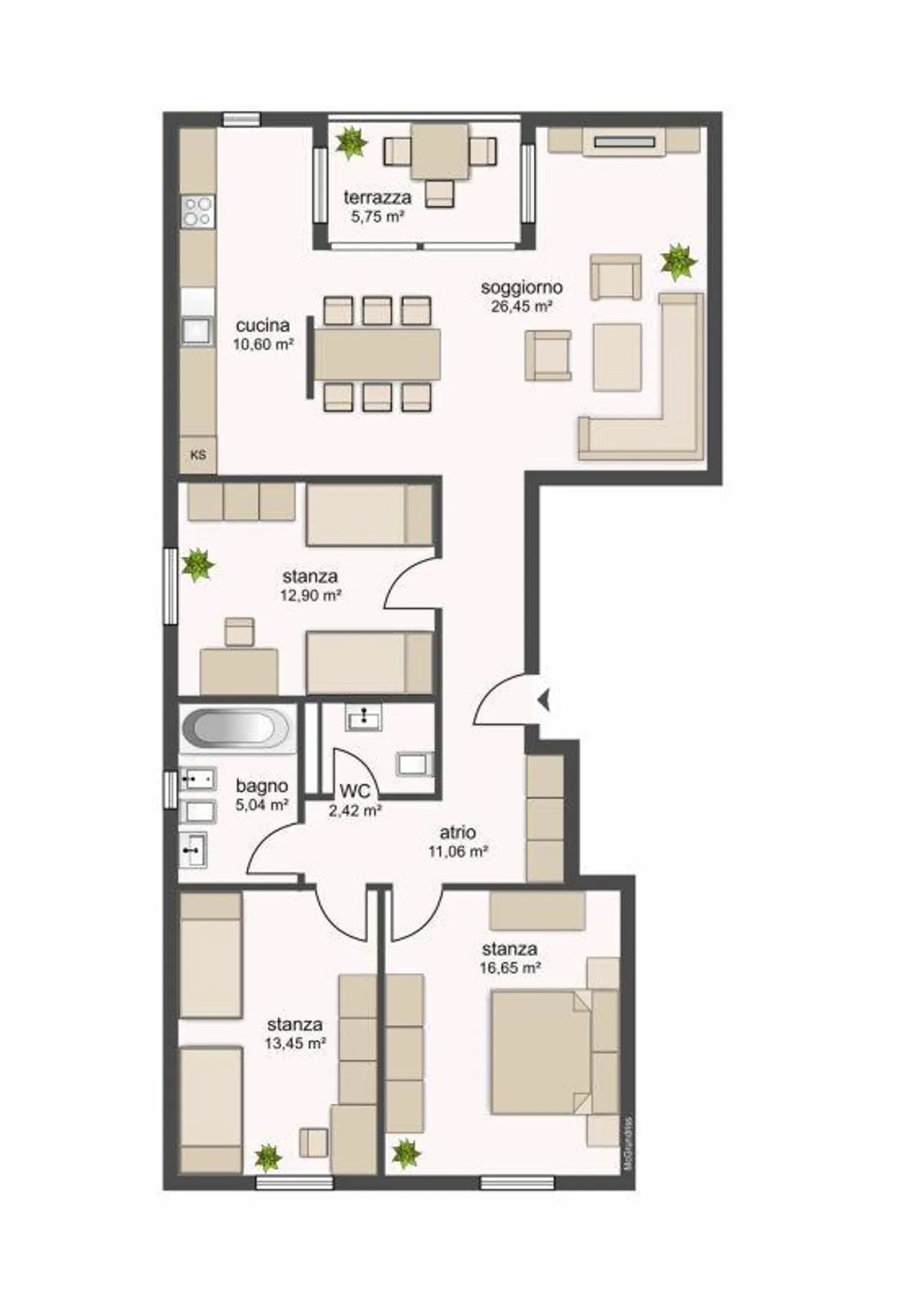 Appartamento Familiare nella Natura - Foto 3 di 3