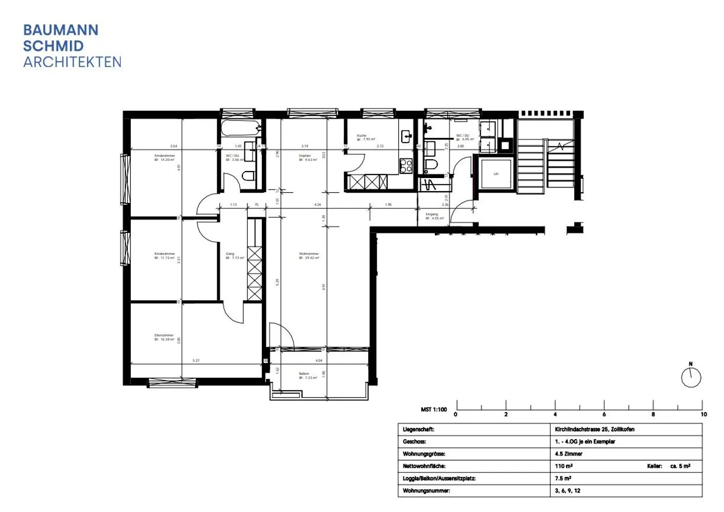Renovated 4.5-room apartment in ownership standard - Photo 11 of 11