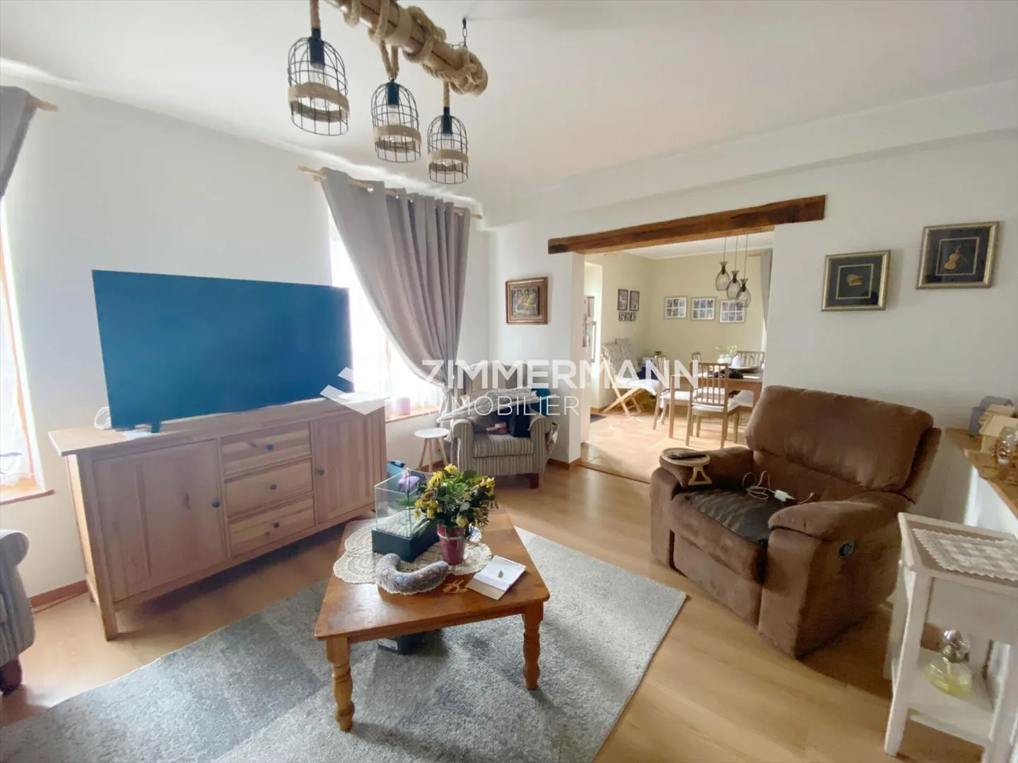 Duplex 7,5 Zimmer in Russin - Foto 3 von 10