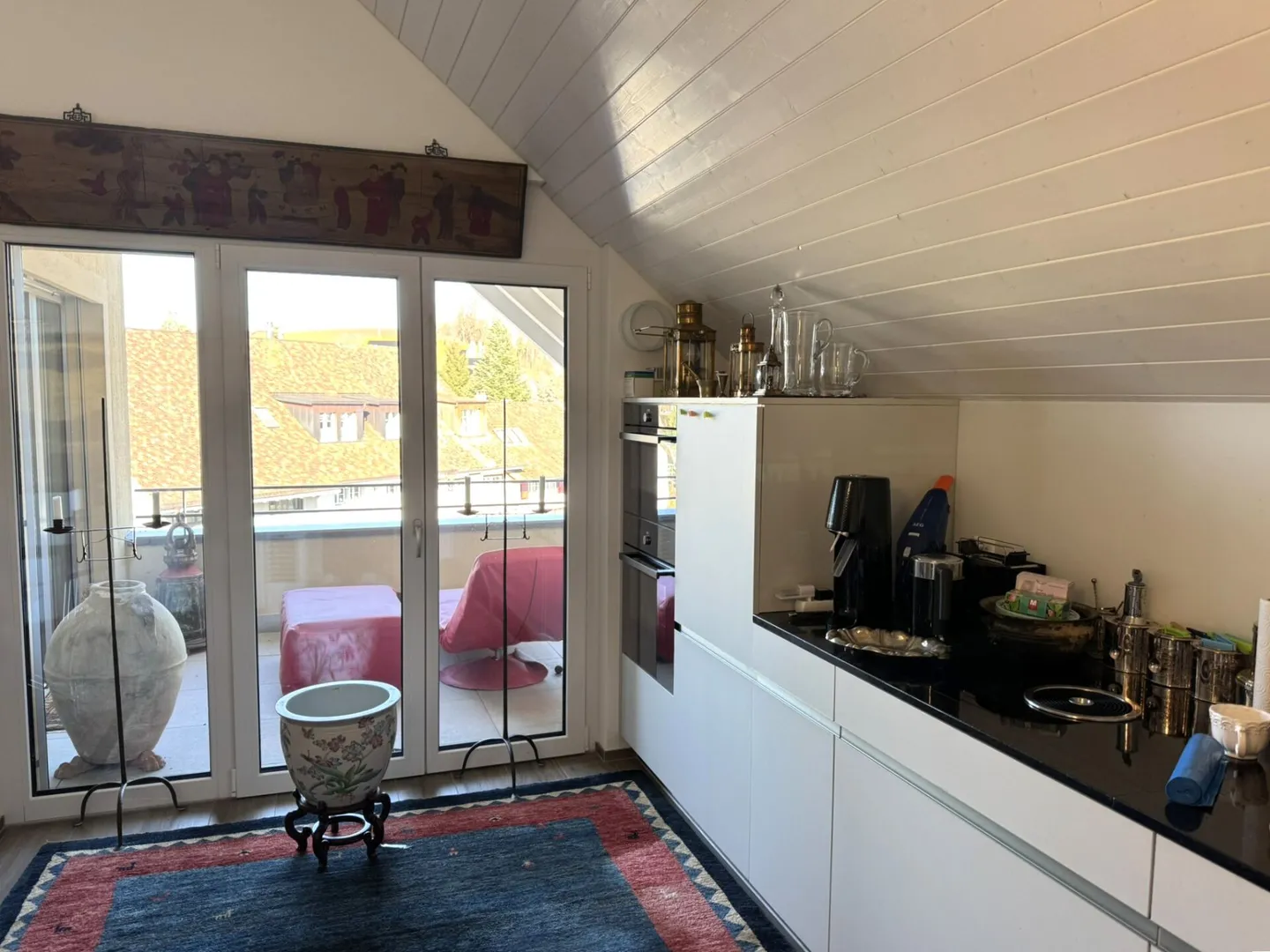 Vivre avec style au-dessus des toits d'Esslingen - appartement moderne près de la gare - Photo 5 sur 9