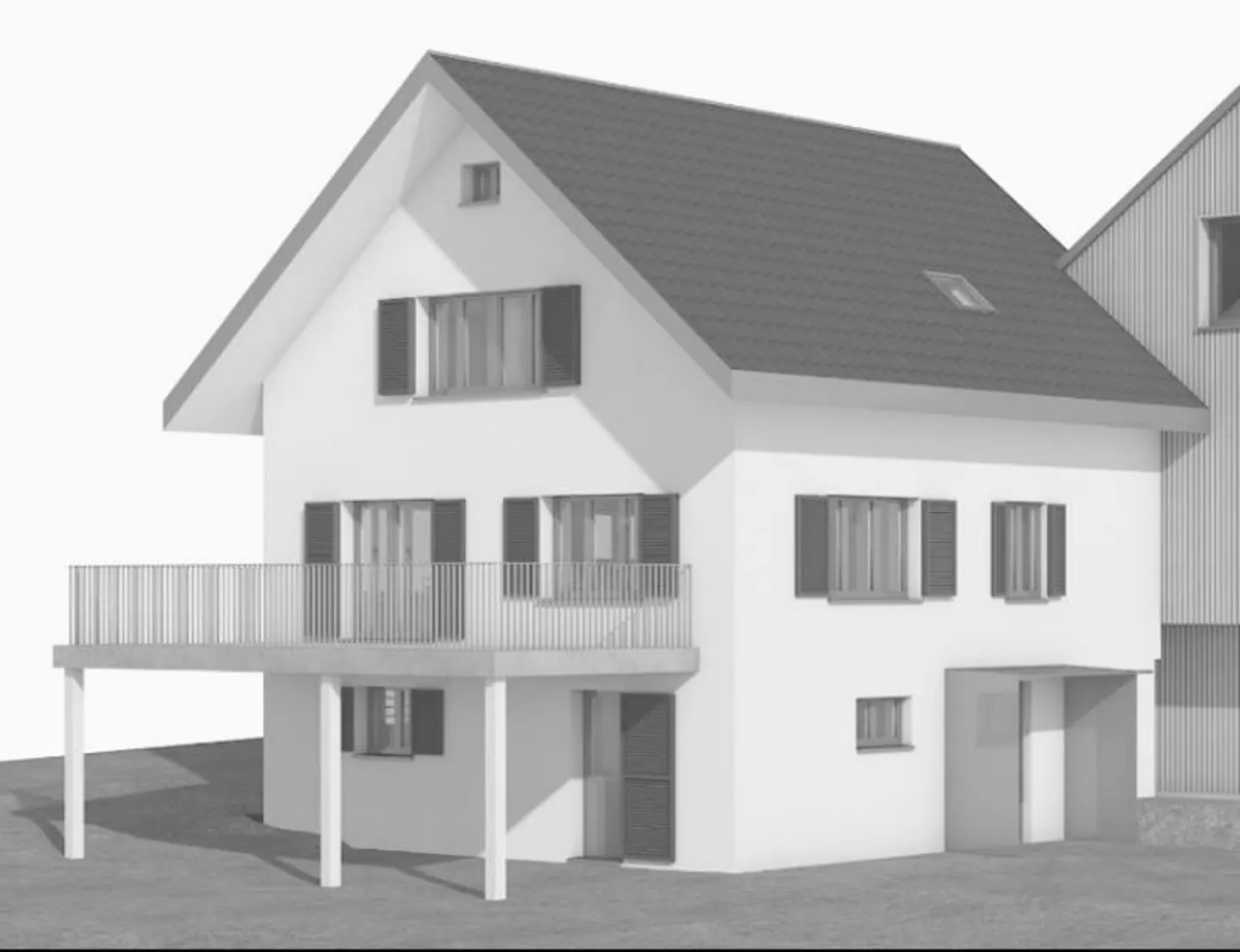 Umbau Einfamilienhaus Seestrasse Walenstadt - Foto 1 von 2