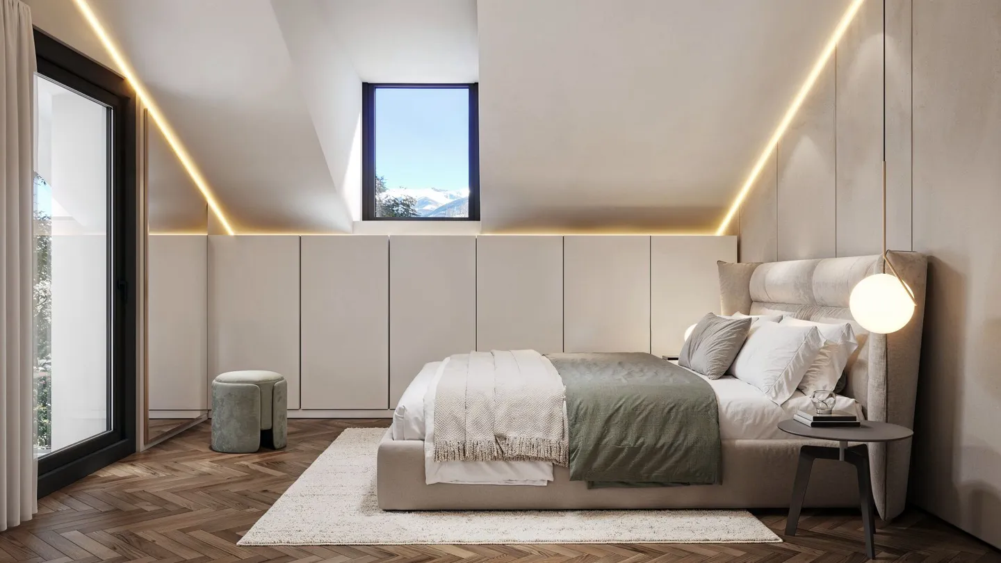 Nouvel et élégant appartement en attique de 2,5 pièces - Photo 3 sur 6