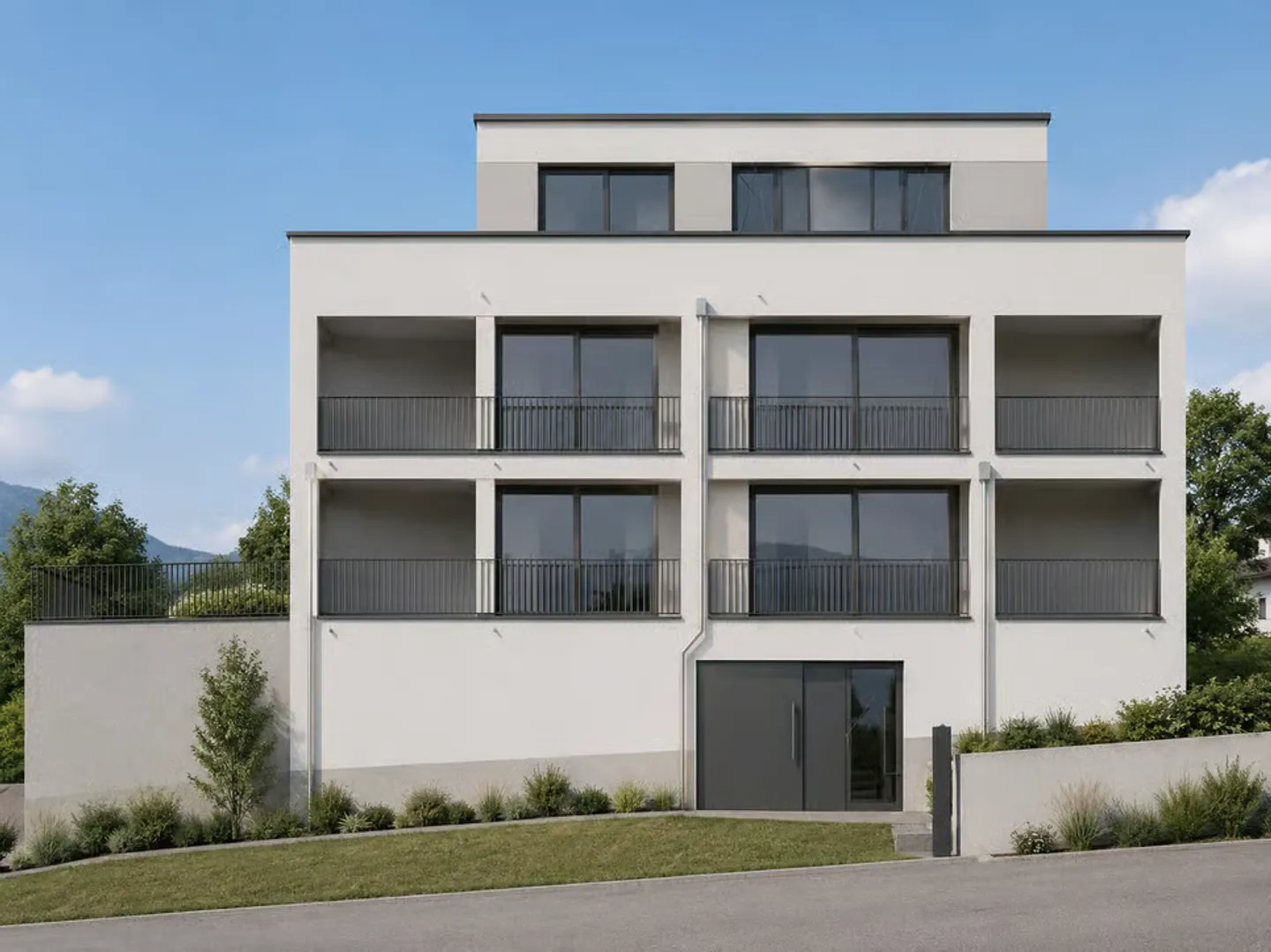 Attraktiv gelegene Attika 4.5 Zimmerwohnung in Ried-Brig - Foto 1 von 12