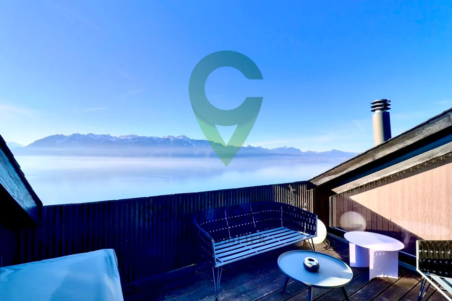 Lavaux - Zeitgenössisches Duplex mit Panoramablick - Foto 9 von 12