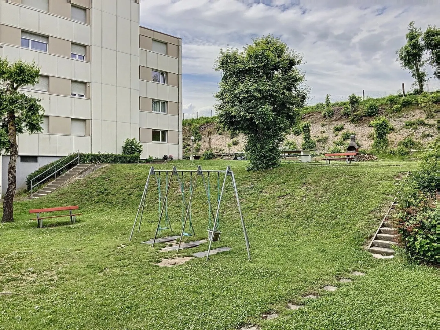 Grand 4½ pièces situé dans un beau cadre de verdure - Foto 6 di 13
