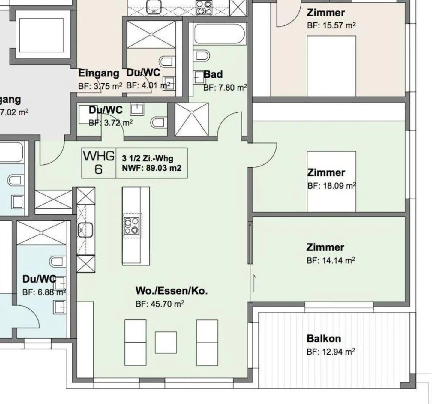 Charmante Wohnung am Werdenbergersee - Foto 6 von 7