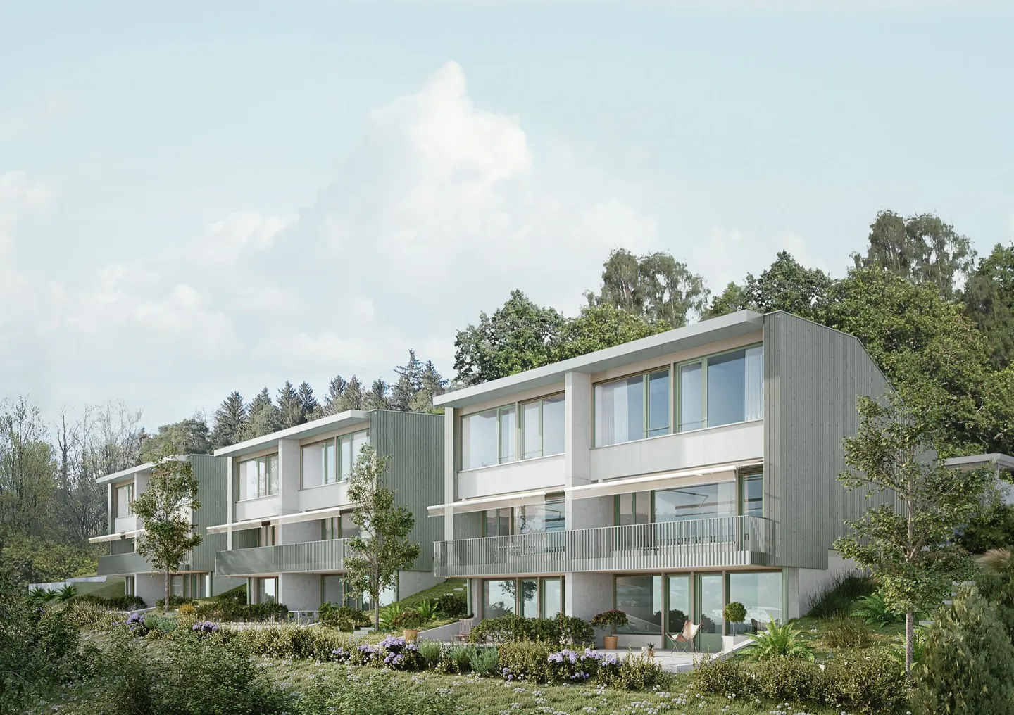 Ihre letzte Gelegenheit auf ein exklusives Doppeleinfamilienhaus mit Weitblick - Foto 1 von 7