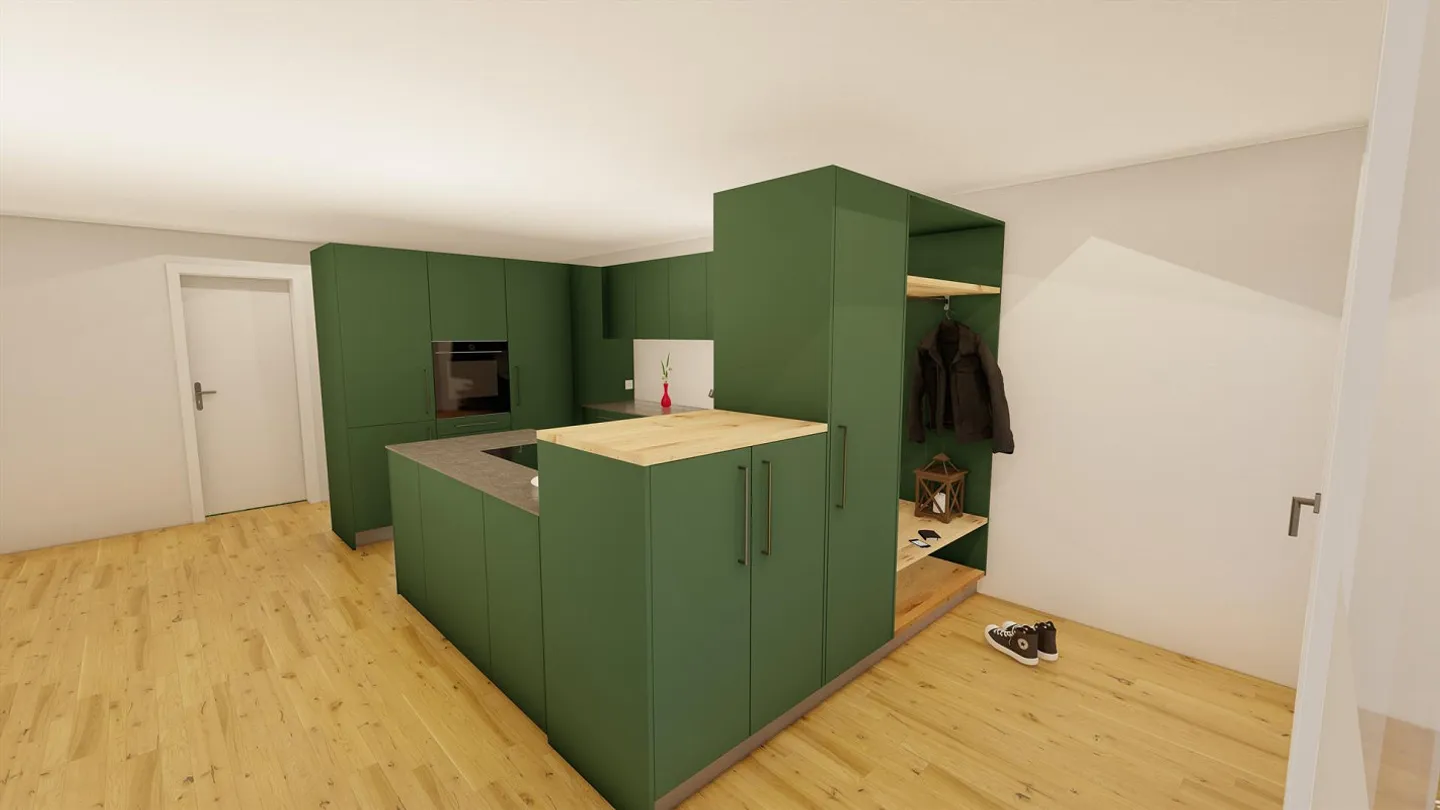 Modern new apartment with open kitchen - Photo 2 of 3