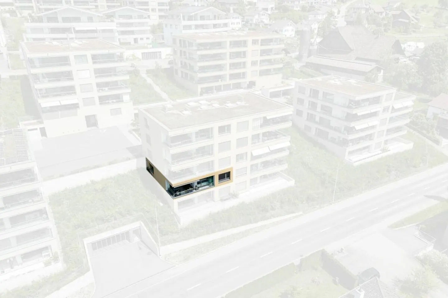 Appartement 3.5 pièces attrayant, bien entretenu et presque neuf avec une vue imprenable - Photo 3 sur 12