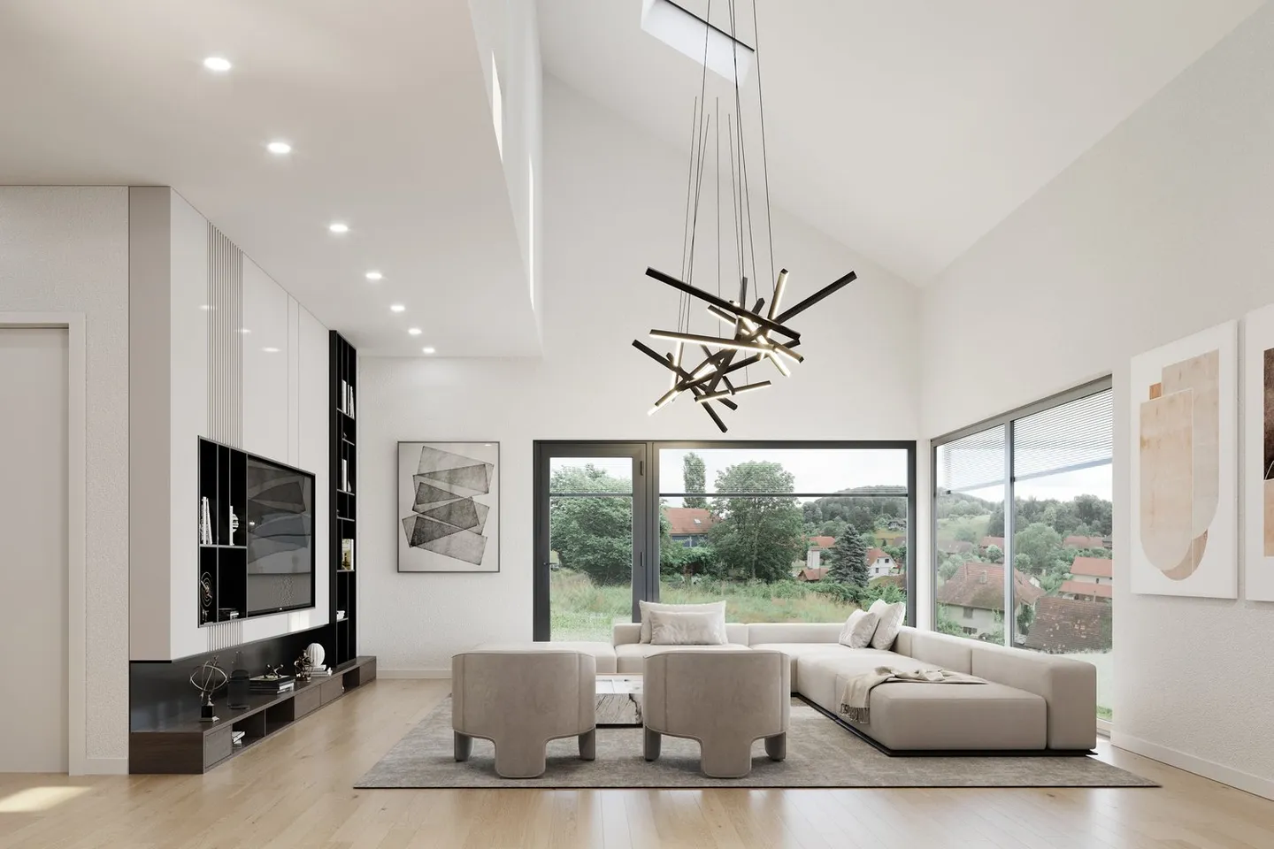 Single-family house (NEW BUILD) in rural surroundings, near Solothurn - Photo 1 of 9