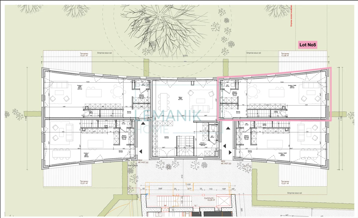 Exclusivité ? Superbe duplex de 5 pièces avec jardin à Troinex ? Promotion : CLO - Photo 2 sur 6