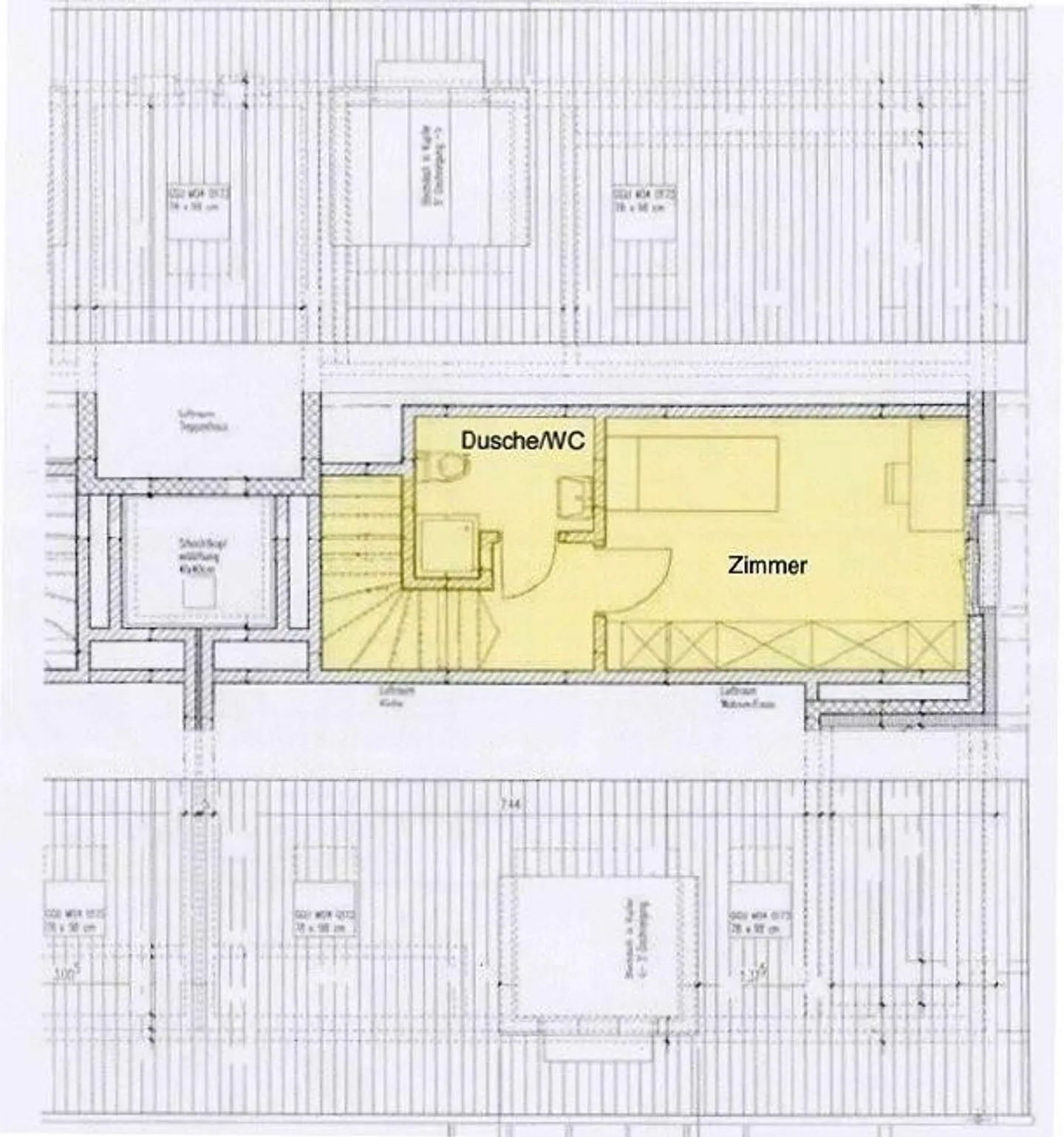 Appartement en penthouse 3½ pièces attrayant et spacieux - Photo 12 sur 12