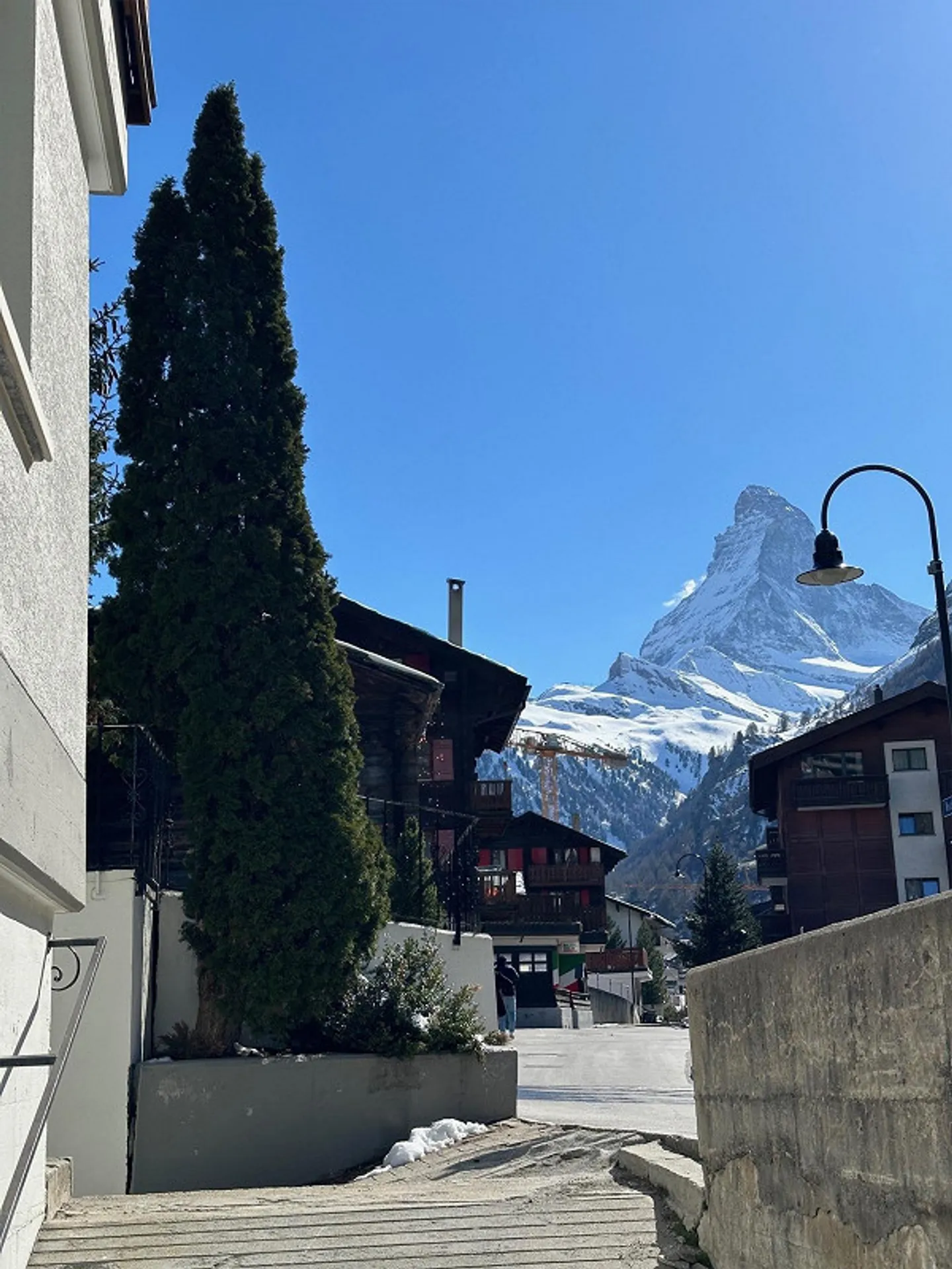 Projet de chalet entièrement approuvé à Zermatt, vue panoramique sur le Cervin - Photo 7 sur 8