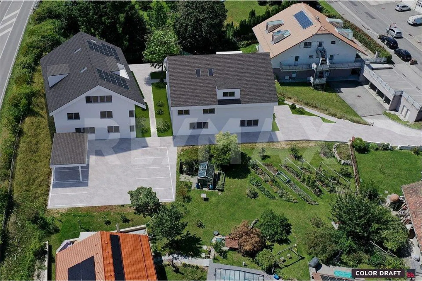 SALE ON PLAN - LOT A2, 3.5-ROOM APARTMENT WITH PRIVATE GARDEN - Photo 4 of 5