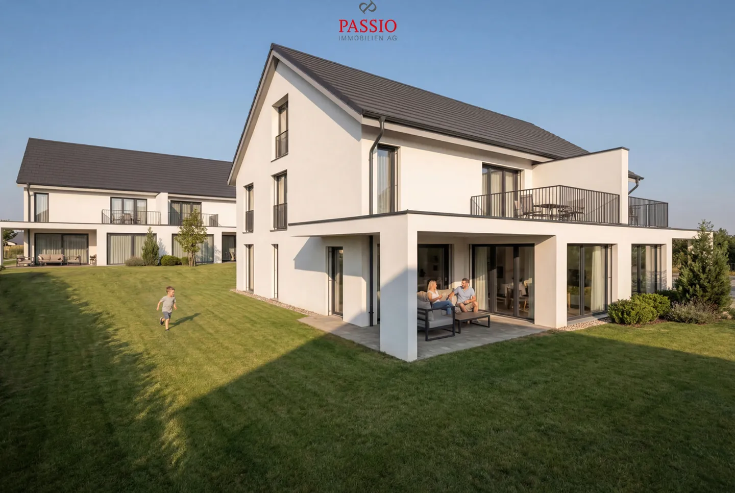 New construction with design options: Modern 6.5-room semi-detached house - Photo 14 of 16