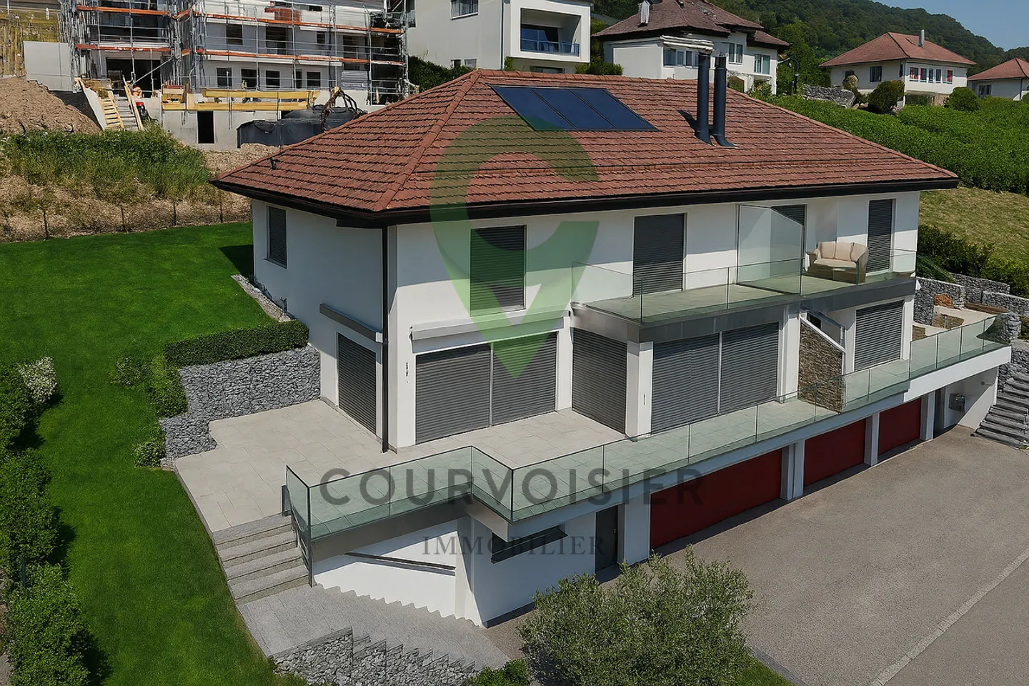 Vue panoramique lac et les Alpes et studio Indépendant en option - Photo 11 sur 11