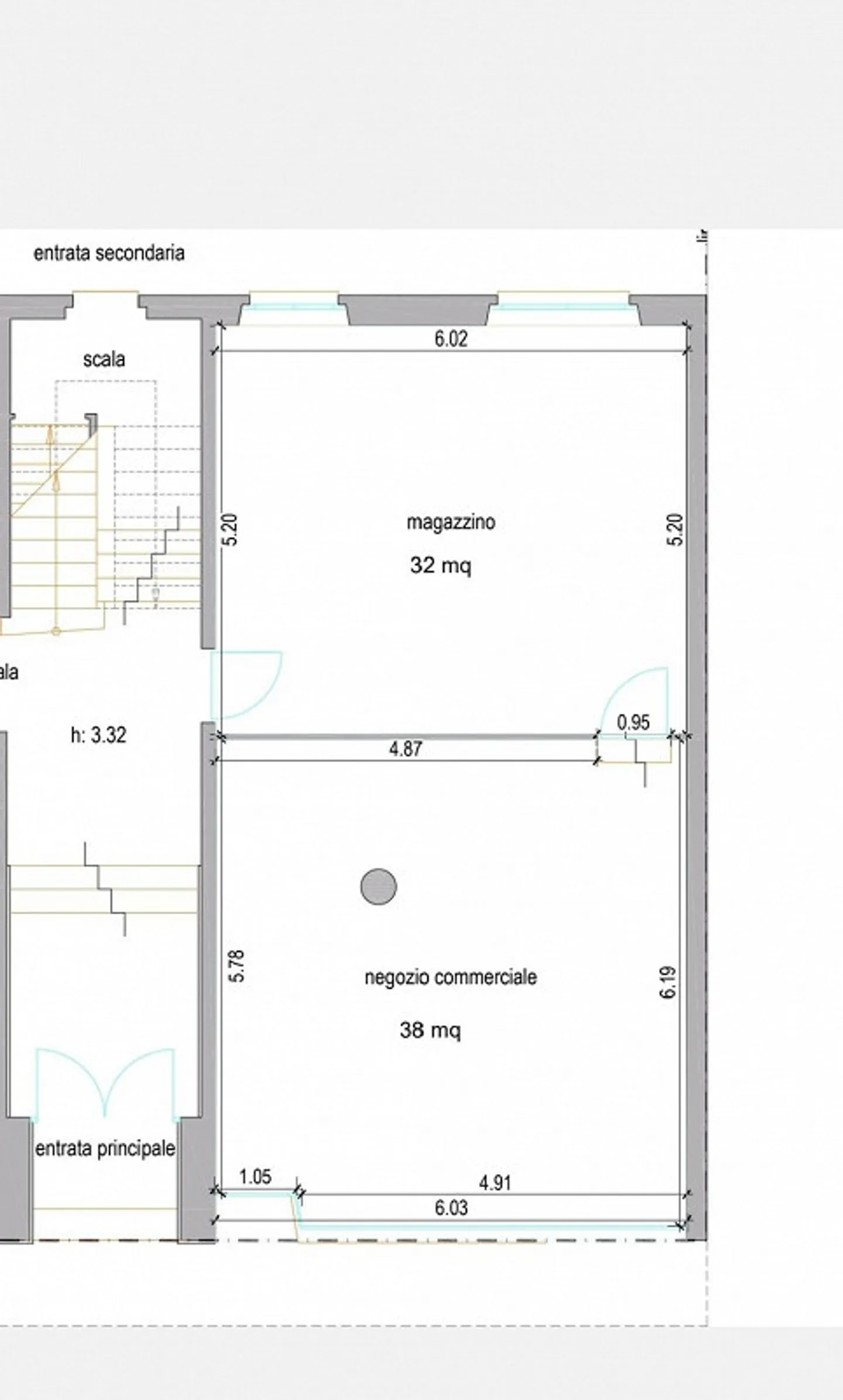Rental property with display in downtown Lugano - Photo 9 of 9
