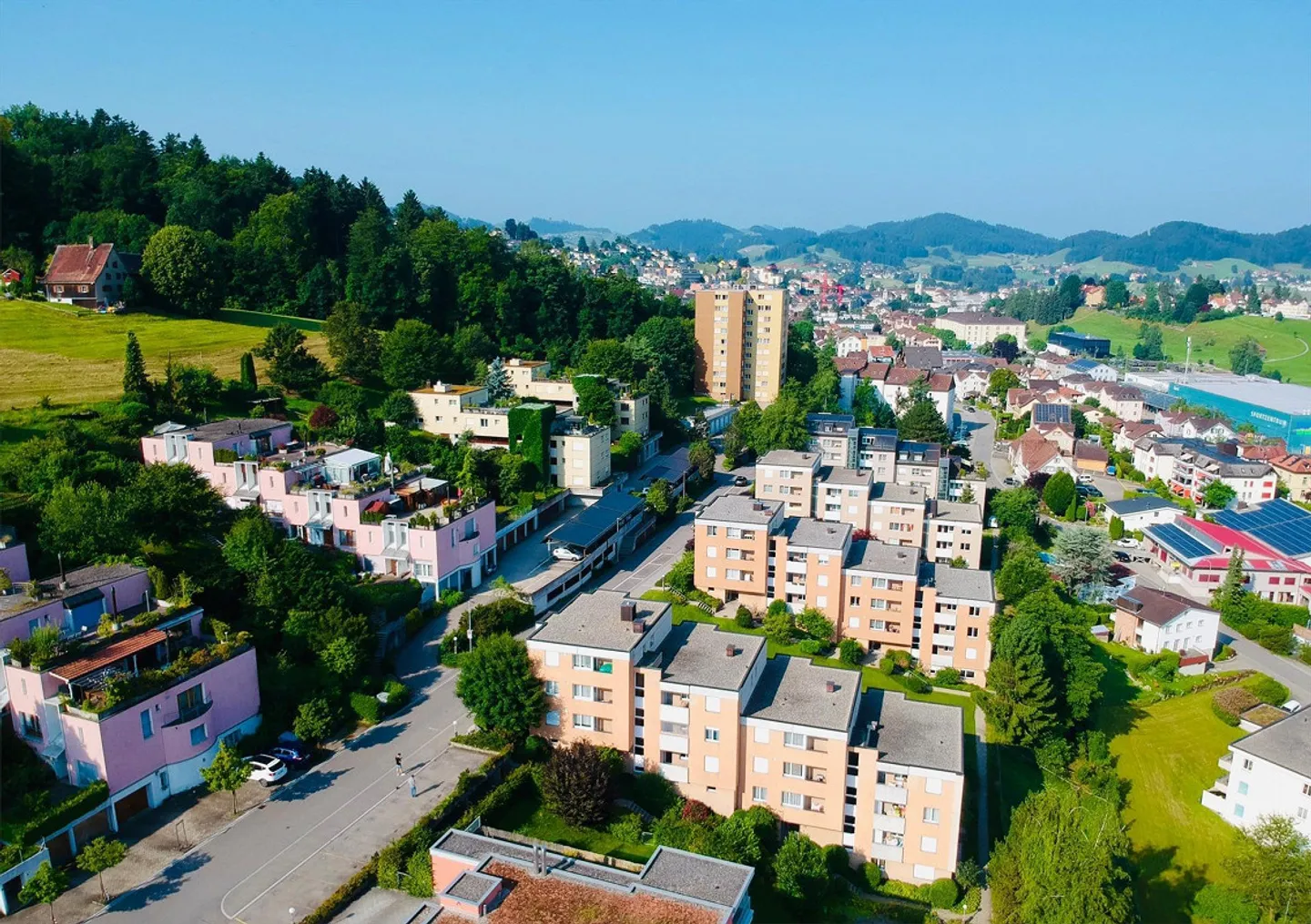 Appartement 3.5 pièces ensoleillé à Herisau - Photo 1 sur 14
