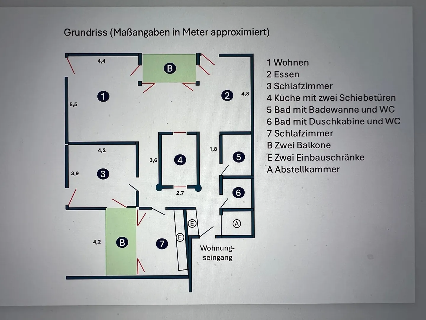 4½ ZI-WOHNUNG IN ZÜRICH - KREIS 8, MÖBLIERT, TEMPORÄR - Foto 8 von 10