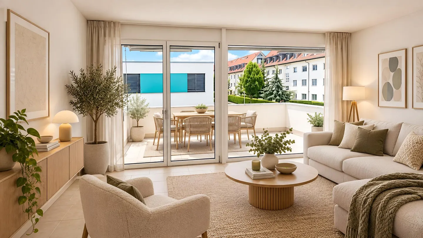 Ökologisches Plusenergie-Apartment - Foto 5 von 6
