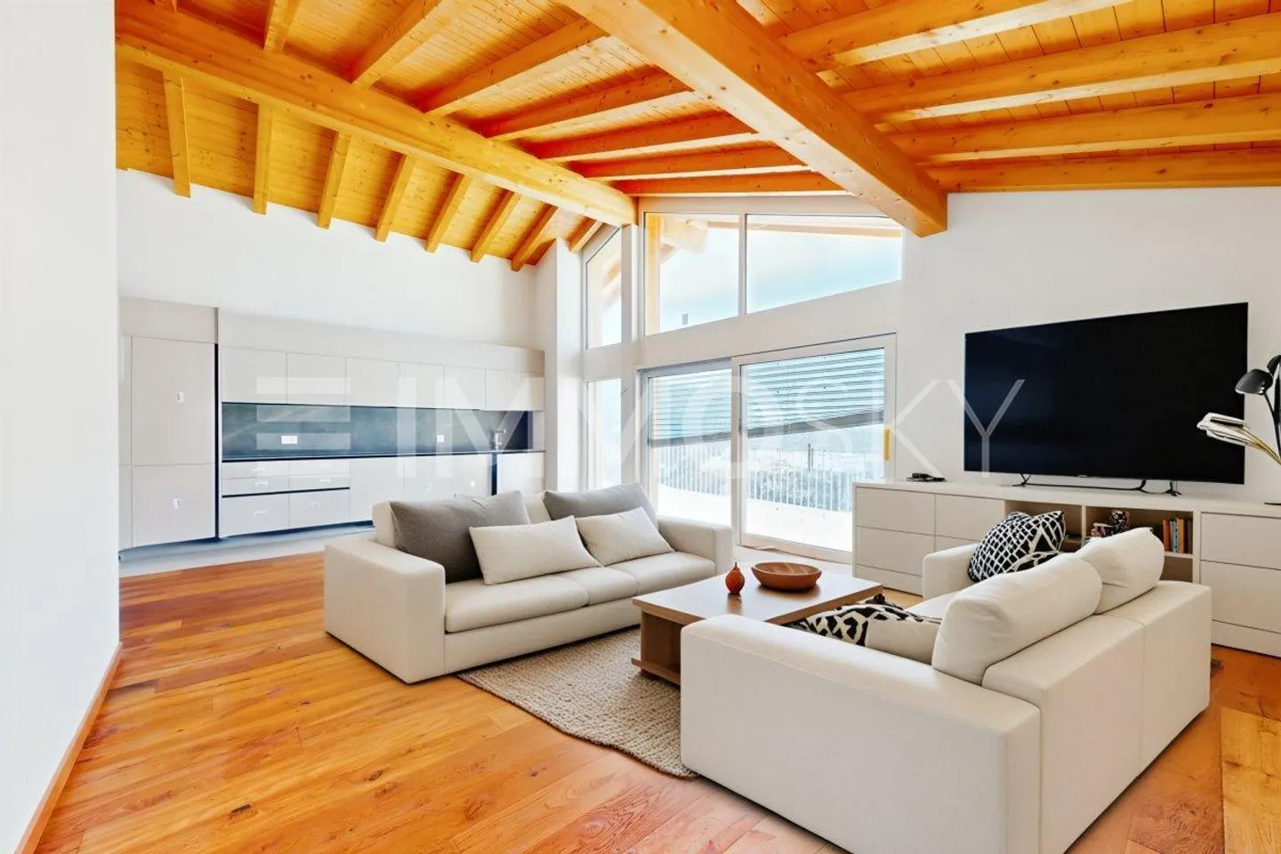 Penthouse de 4,5 pièces avec vue (n° 21) - Photo 1 sur 5