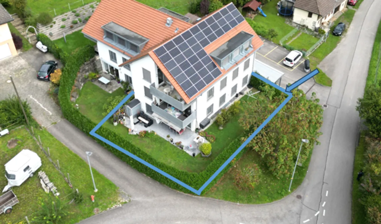 Magnifica appartamento di 4.5 stanze con giardino a Granges-de-Vesin - Foto 1 di 11