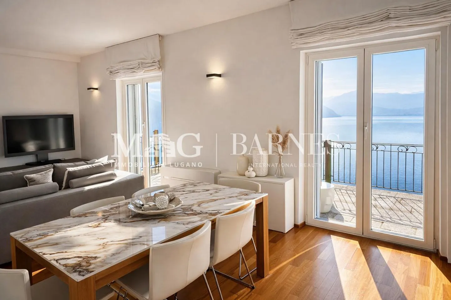 Lugano Castagnola : Appartement 2,5 pièces avec vue sur le lac - Photo 2 sur 7