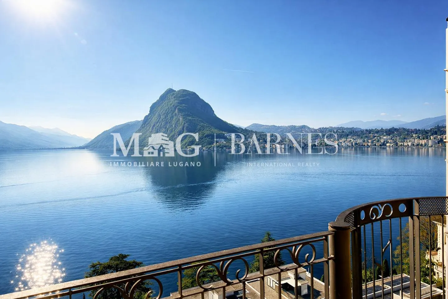Lugano Castagnola : Appartement 2,5 pièces avec vue sur le lac - Photo 1 sur 7