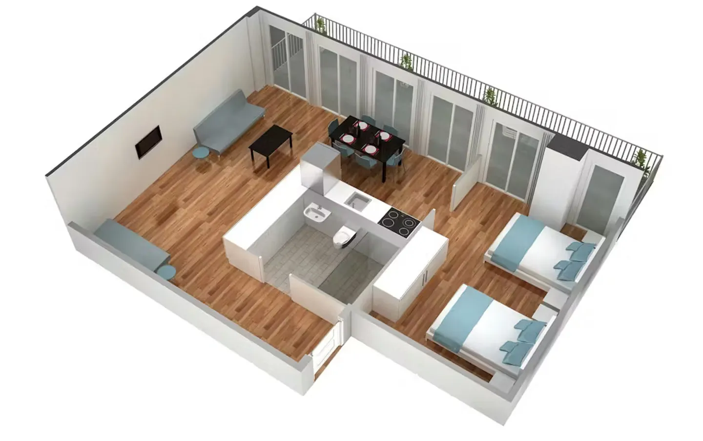 Appartamento in affitto - Foto 3 di 10