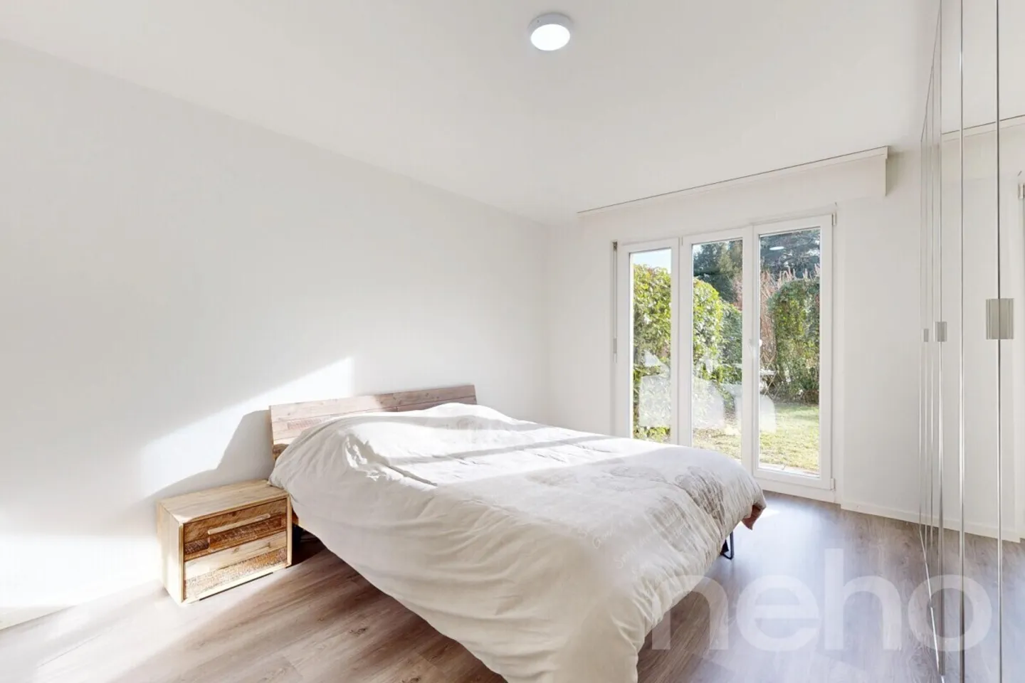 Schöne 3,5-Zimmer-Wohnung im Erdgeschoss in absoluter Ruhe in Cheseaux - Foto 9 von 12