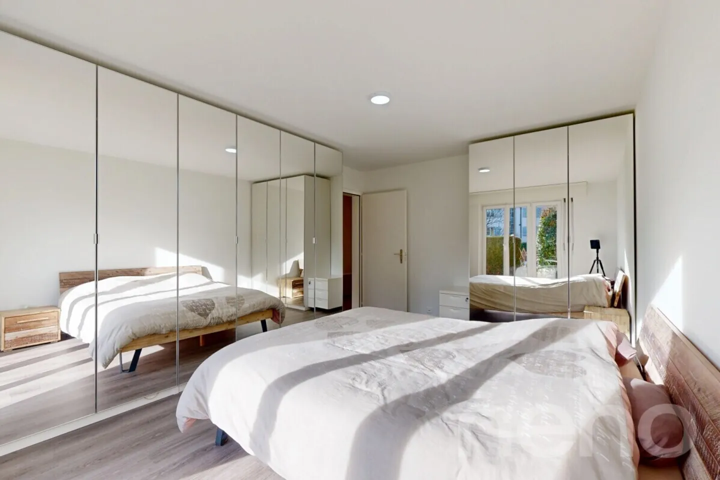 Schöne 3,5-Zimmer-Wohnung im Erdgeschoss in absoluter Ruhe in Cheseaux - Foto 10 von 12