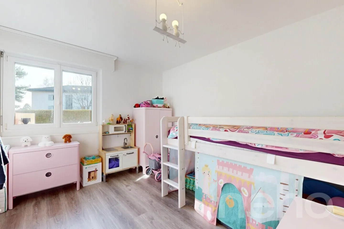 Schöne 3,5-Zimmer-Wohnung im Erdgeschoss in absoluter Ruhe in Cheseaux - Foto 11 von 12