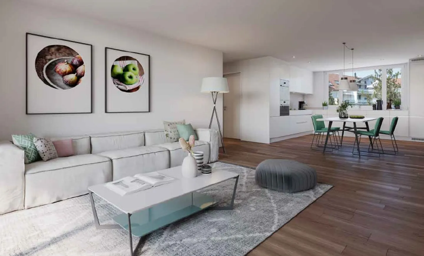 Modern 3.5-room penthouse apartment in the new project "Im Feld" in Othmarsingen - Photo 4 of 4