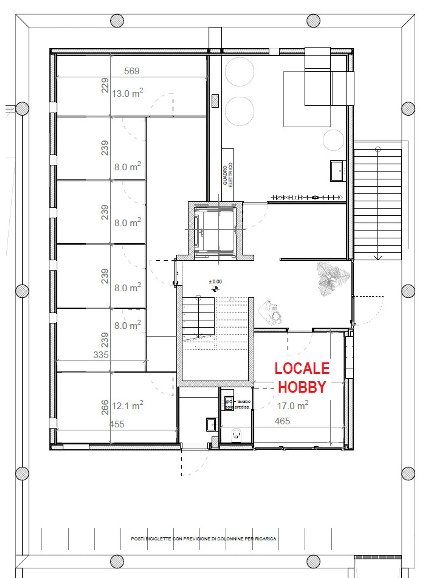 BELLINZONA CENTER - Attic apartment with castle view, also as a second residence - Photo 12 of 12