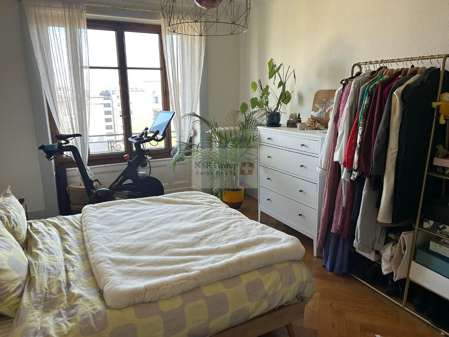 Schöne 3,5-Zimmer-Wohnung mit Balkon - Eaux-Vives-Viertel - Foto 9 von 13