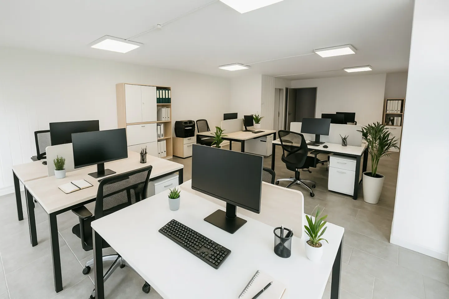 ZU VERMIETEN - Helles Büro mit Schaufenster und Nebenraum - Foto 1 von 8
