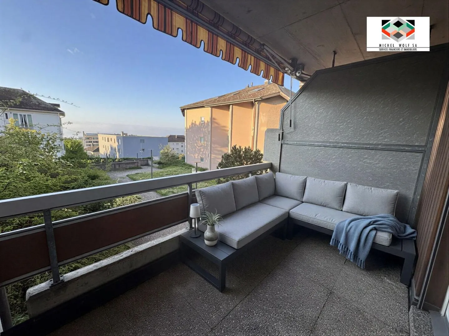 Helle 3,5-Zimmer-Wohnung in Peseux - Foto 5 von 8