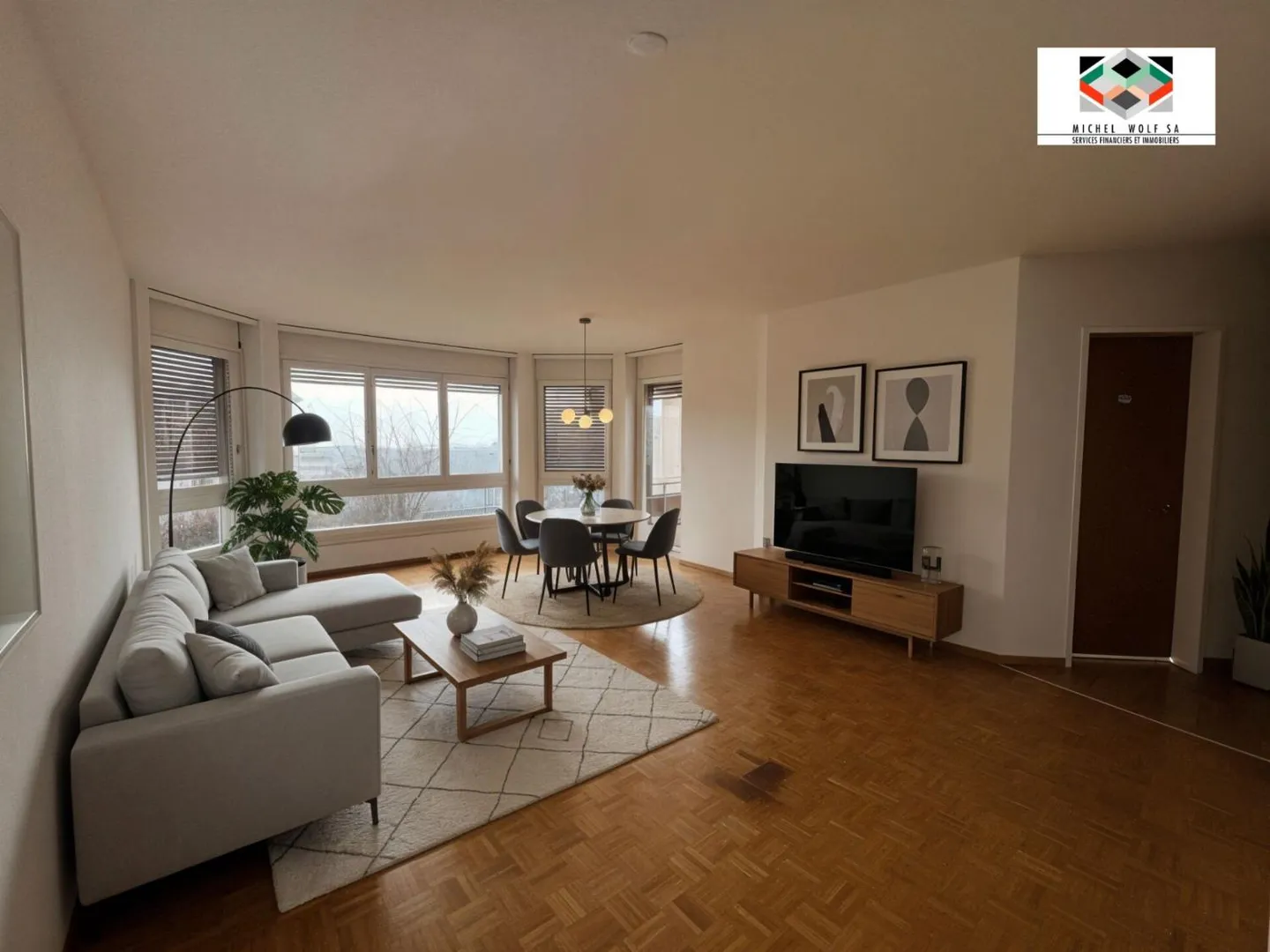 Helle 3,5-Zimmer-Wohnung in Peseux - Foto 1 von 8