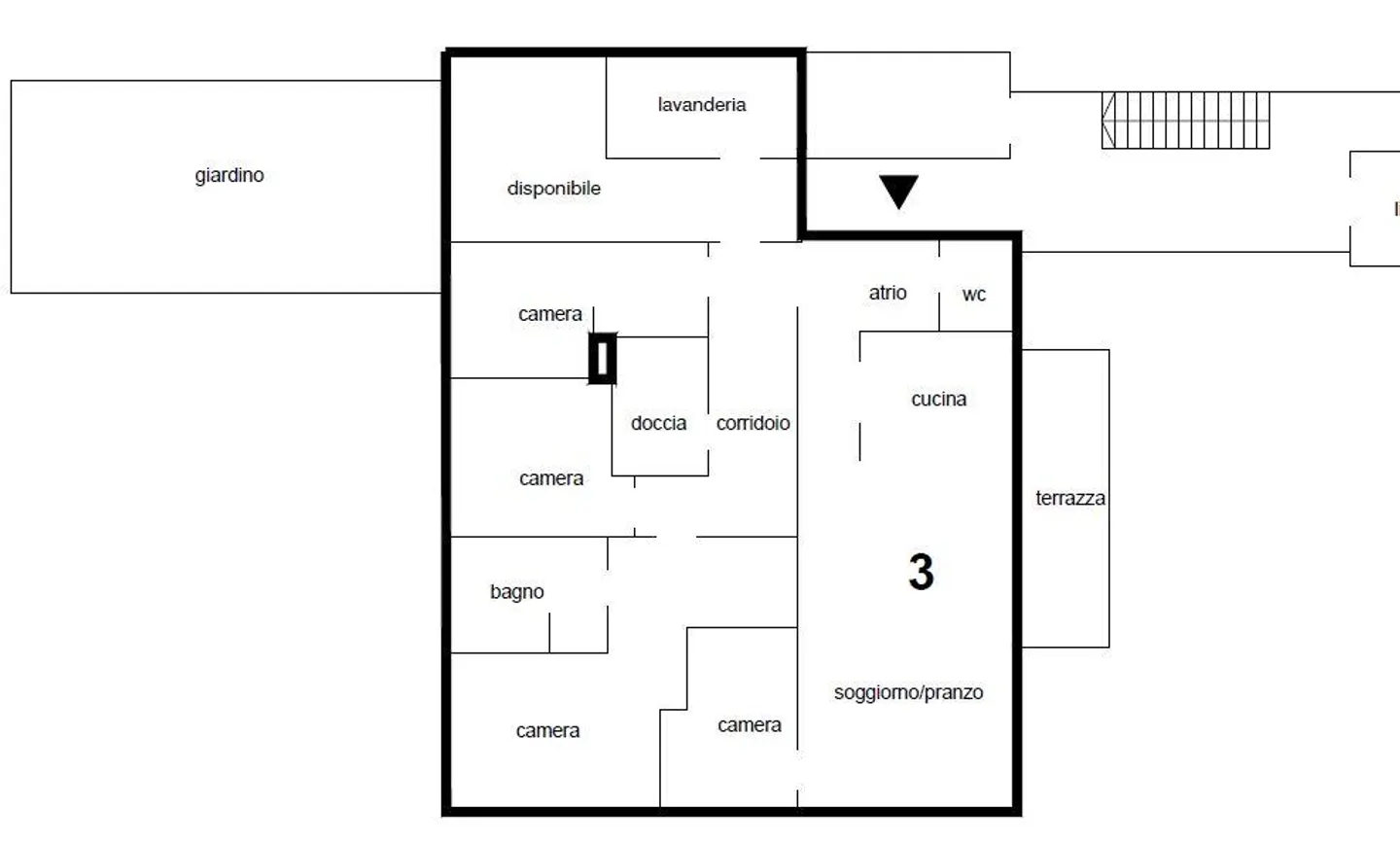 MENDRISIO - Appartement spacieux de 4,5 pièces avec bureau, buanderie... - Photo 14 sur 14
