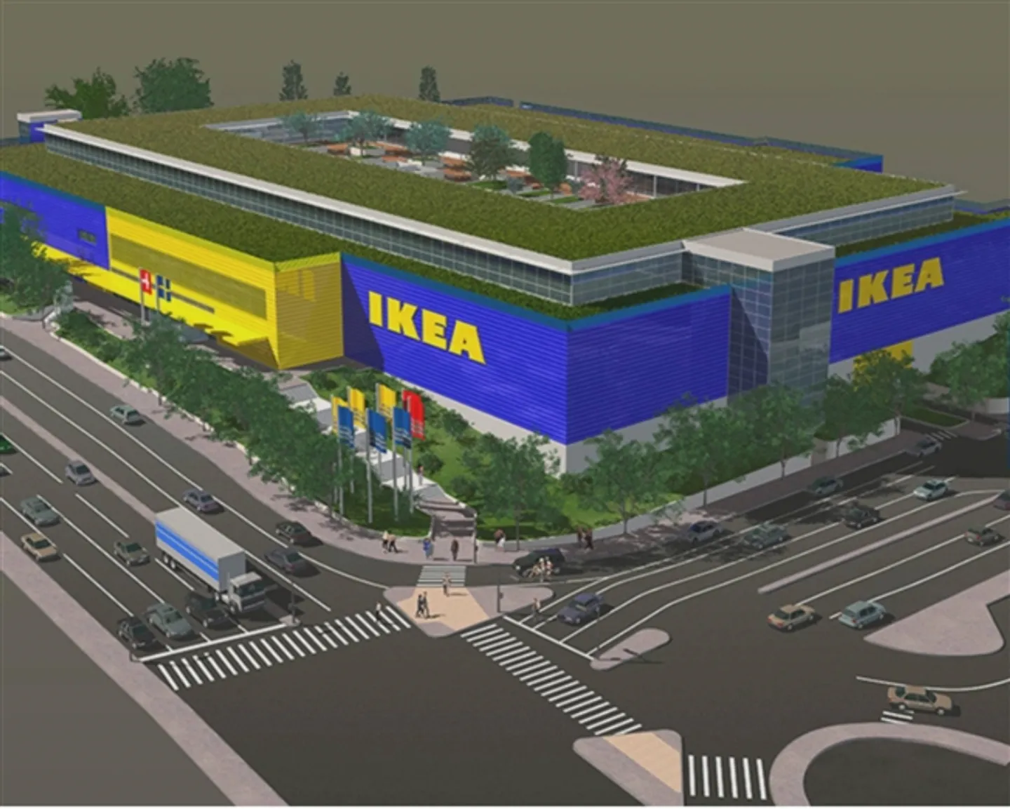 Vernier - Area of 1427 m2 in the attic - IKEA building - Photo 2 of 9